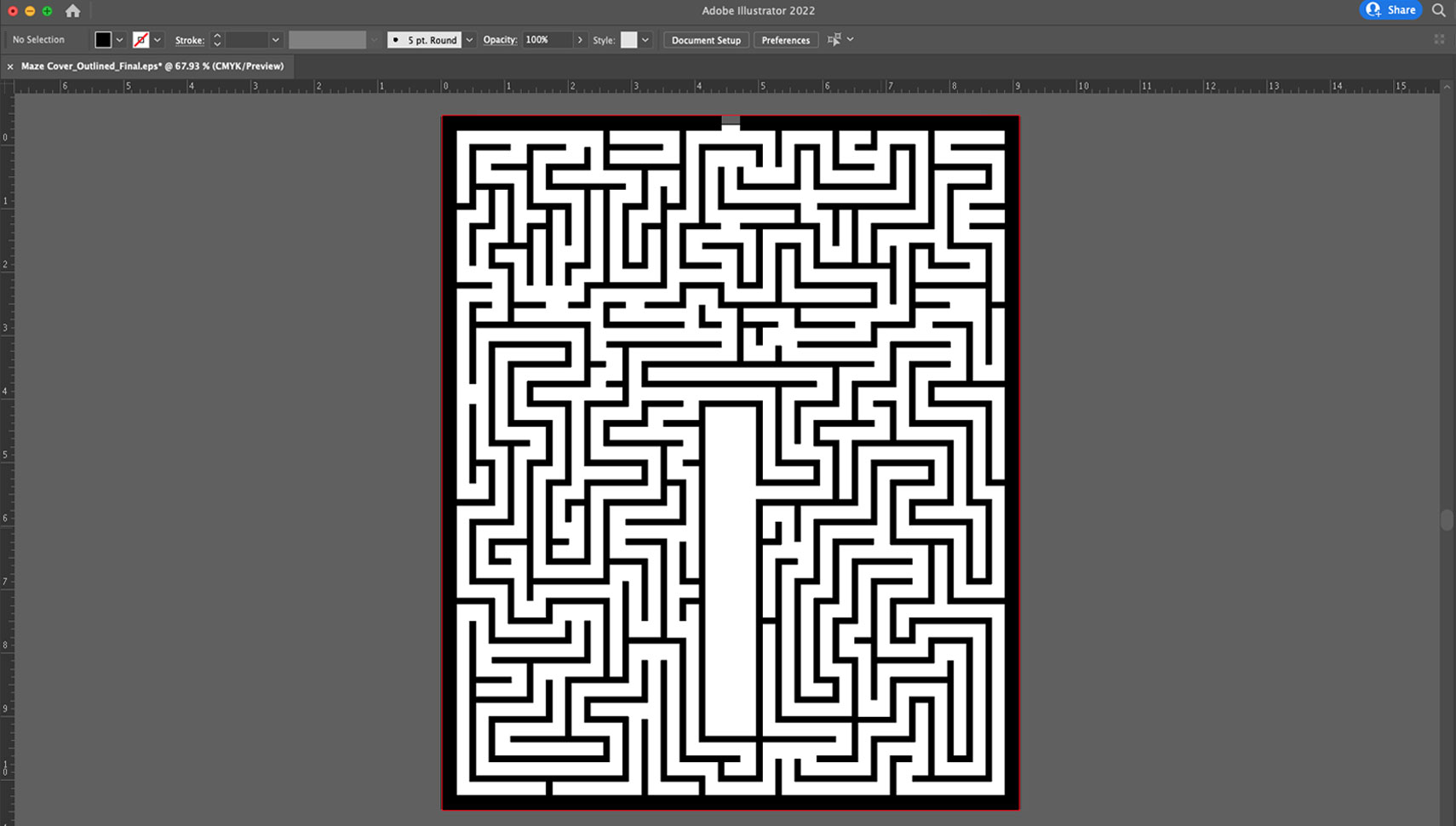 Maze design