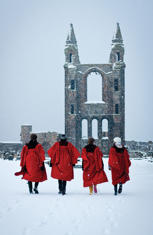 HEADQUARTERS: St. Andrews Cathedral was built in 1158 and became the center of the Medieval Catholic Church in Scotland. Even in its ruinous state, the cathedral remains a prominent landmark, the focus of the three medieval streets of St. Andrews, and highly visible from the sea.