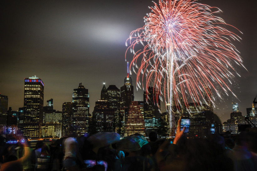 LIGHT SHOW: This past summer, the Macy’s Fireworks Show celebrated its 40th anniversary. It was also Schermerhorn’s last year working on the program.