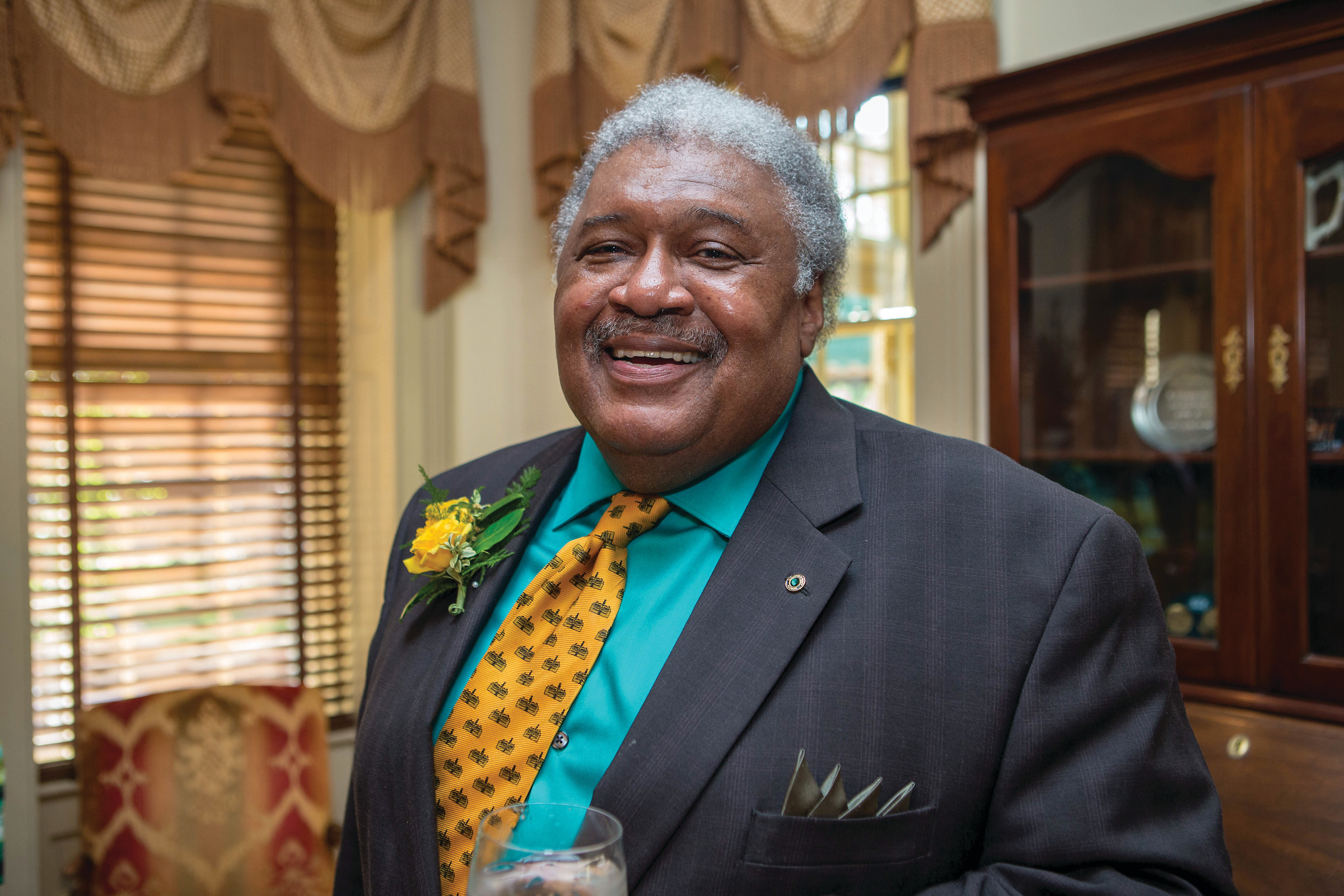 TRIBE PRIDE: The Honorable John Charles Thomas said he feels “such hope” for the future of William & Mary.