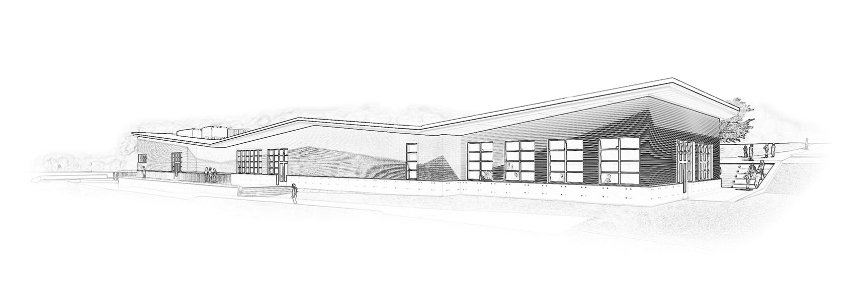 Rendering of Acuff Aquaculture Center on VIMS’ Gloucester Point (courtesy of VIMS)