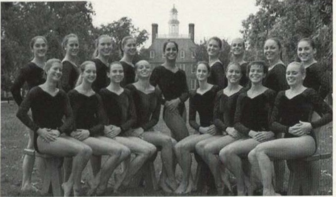 2000 W&M women's gymnastics team