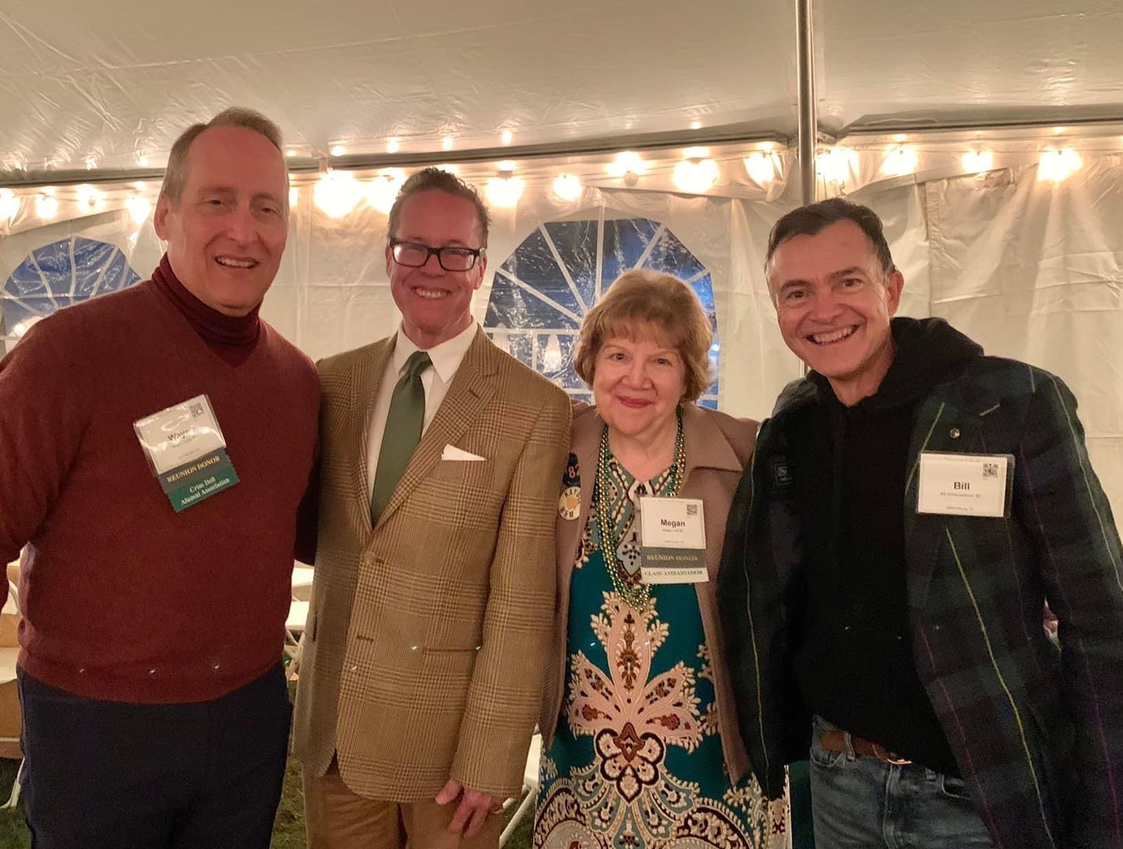 Wayne Curtis at his 40th Reunion