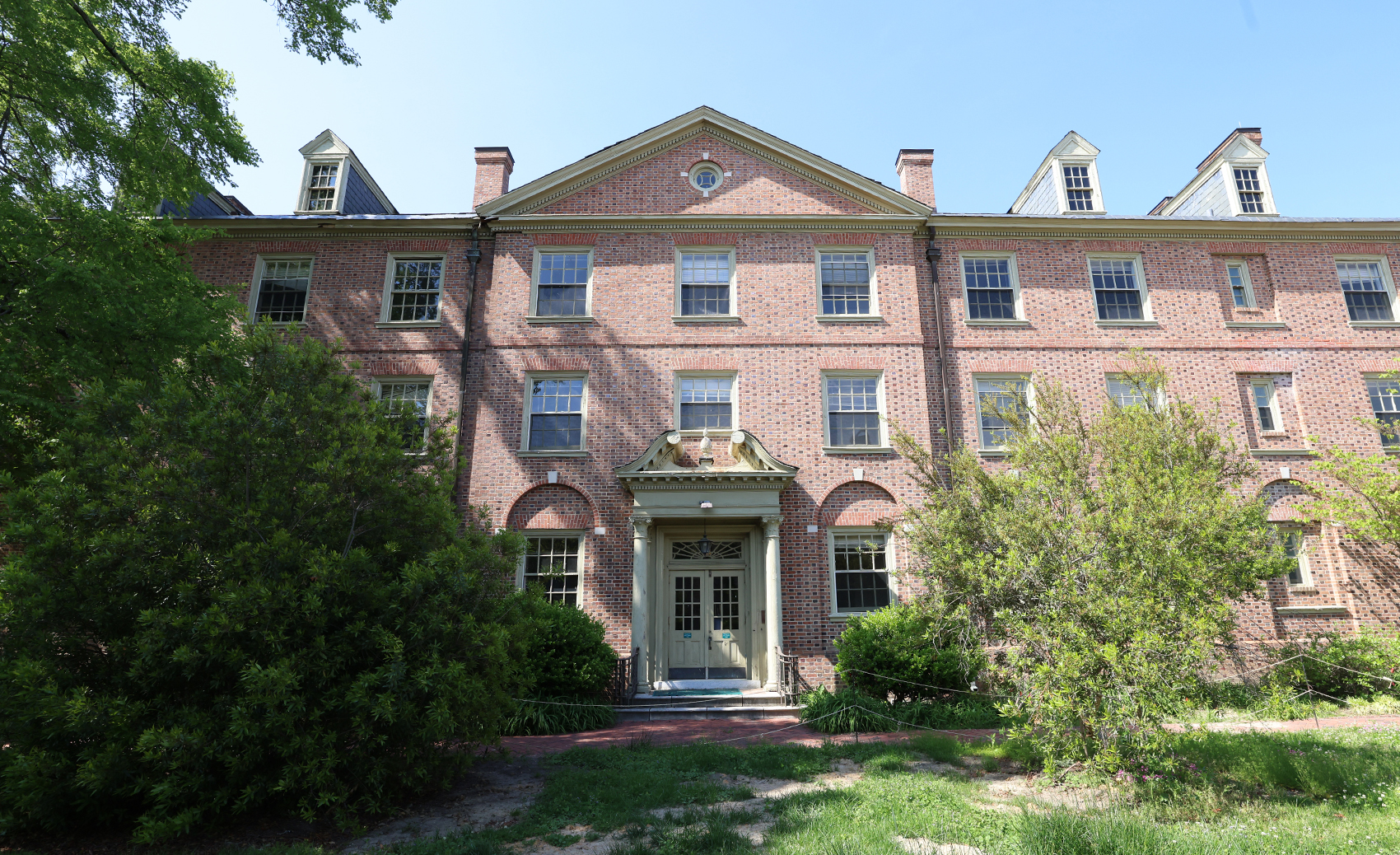 Front of Brown Hall