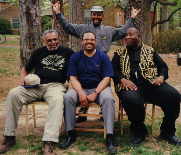 Charter Members w Wendell at Homecoming - Timothy Allmond, Ronald Smoot, John Little