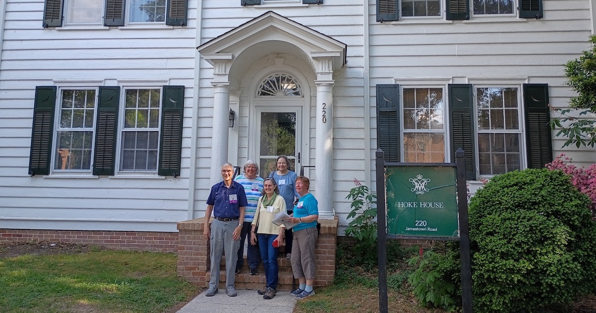 Reuniting at Hoke House