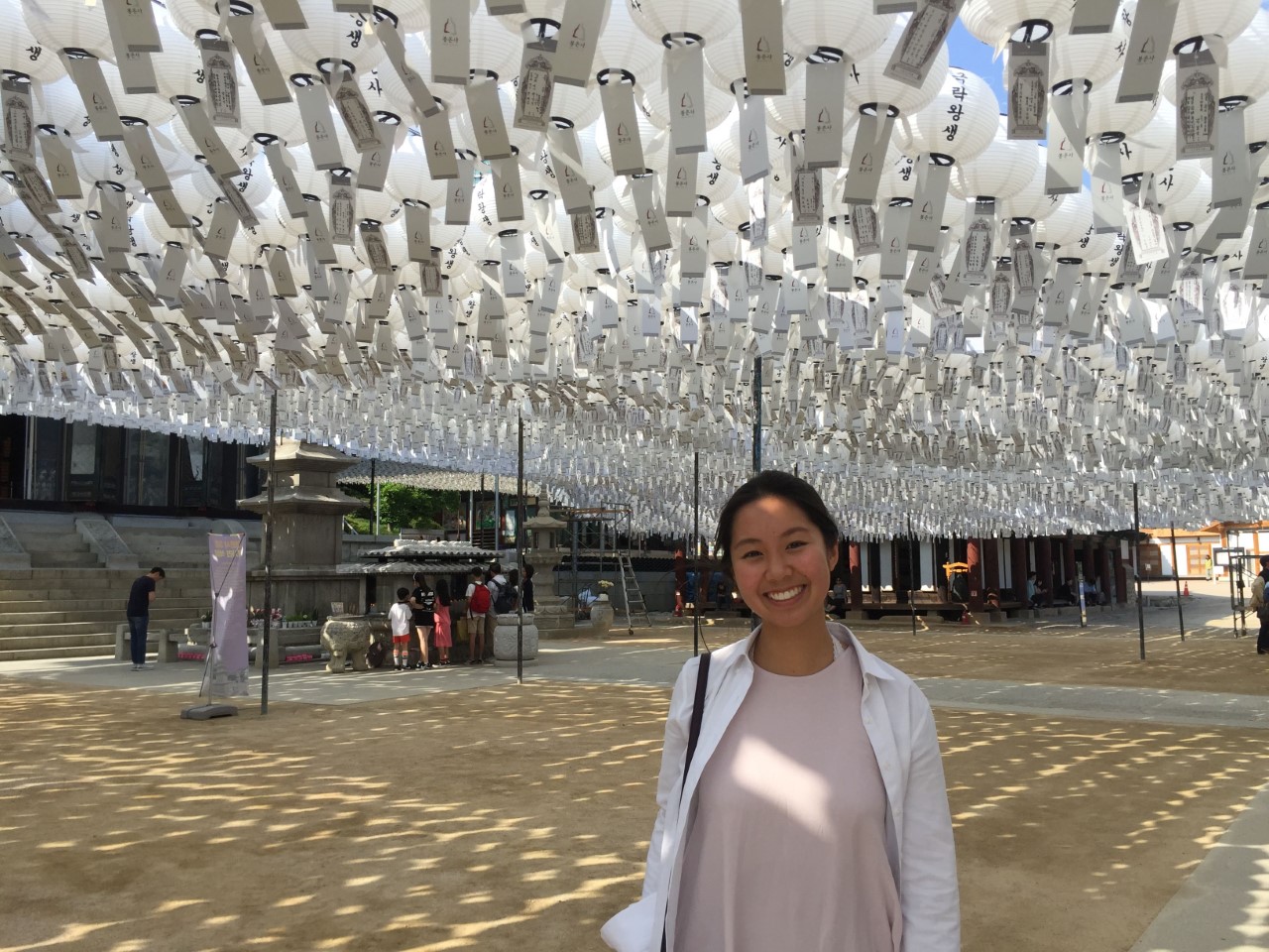 Amy Zhao '19 in Seoul