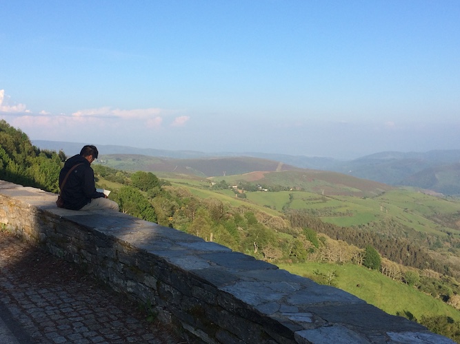 Landscape along the Camino de Santiago, Spain