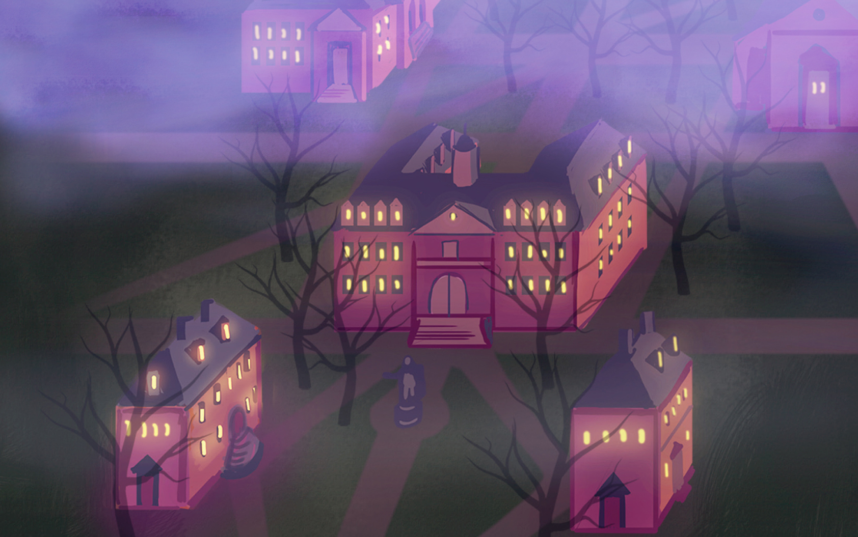 The haunts that call old campus home 
