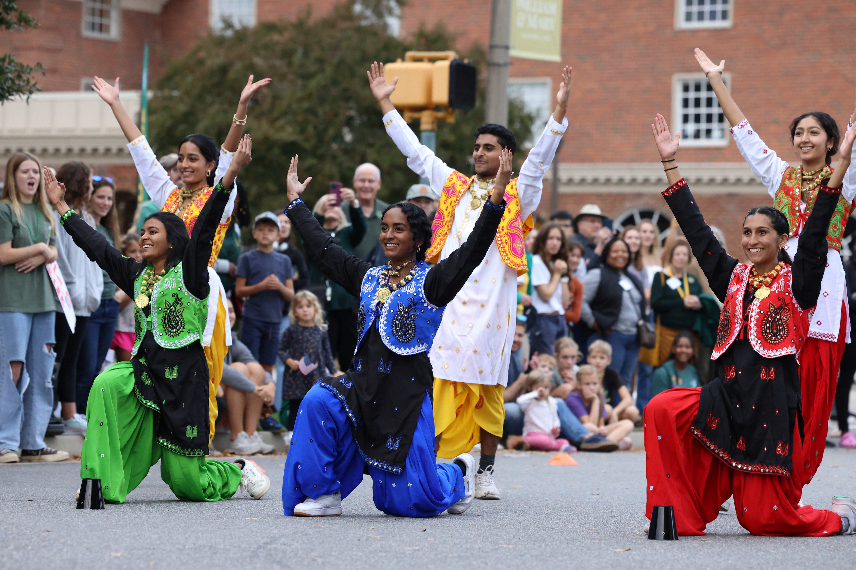 Bhangra at Homecoming Parade