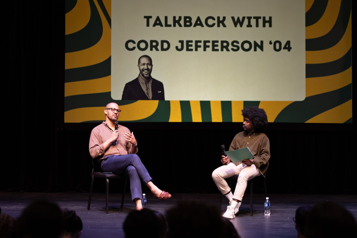 Student Talkback with Cord Jefferson