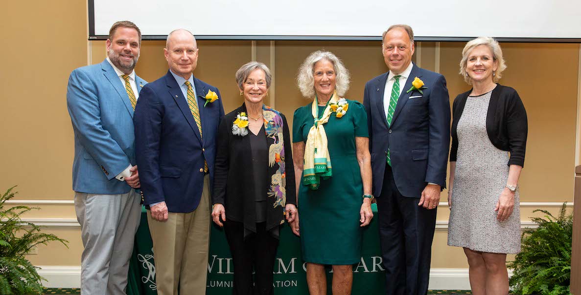 Five Inducted as Honorary Alumni