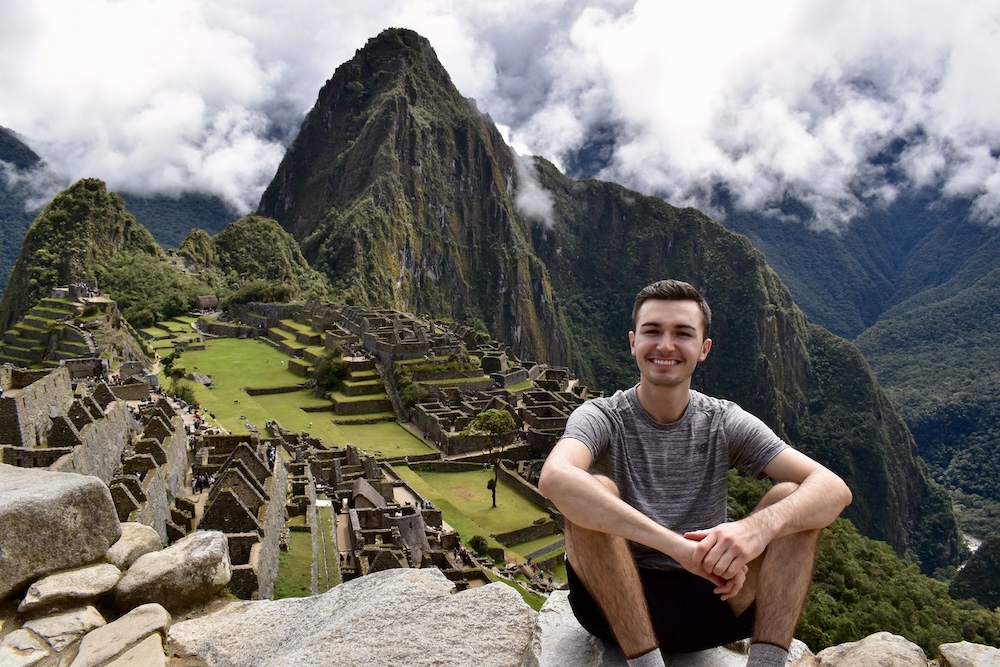 Jenkins at Machu Picchu
