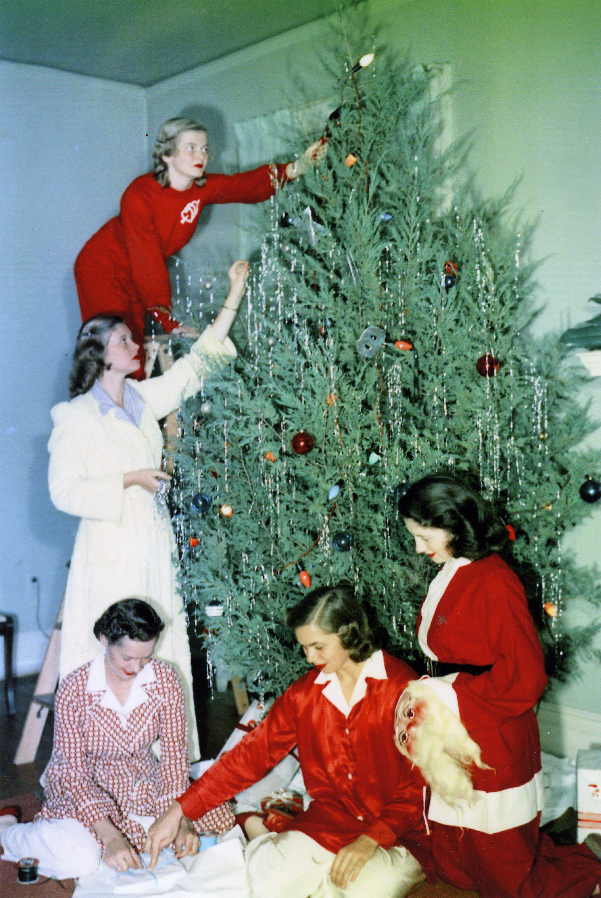 Christmas in the Kappa Kappa Gamma house, 1949=