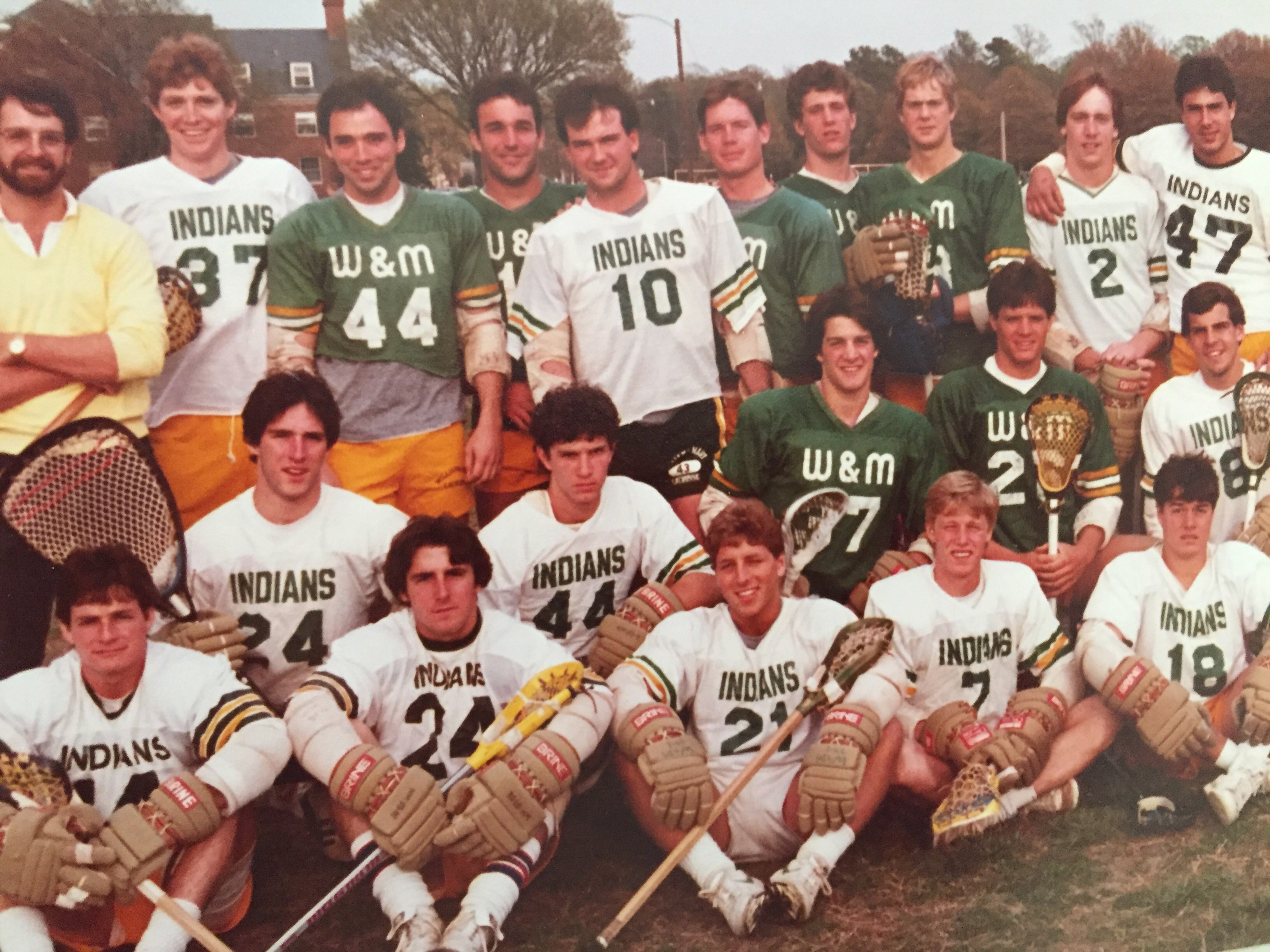 The 1985 W&M Lacrosse Team