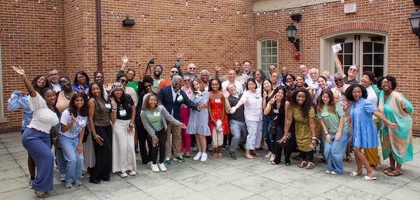 Group photo at Mosaic Sunday Brunch