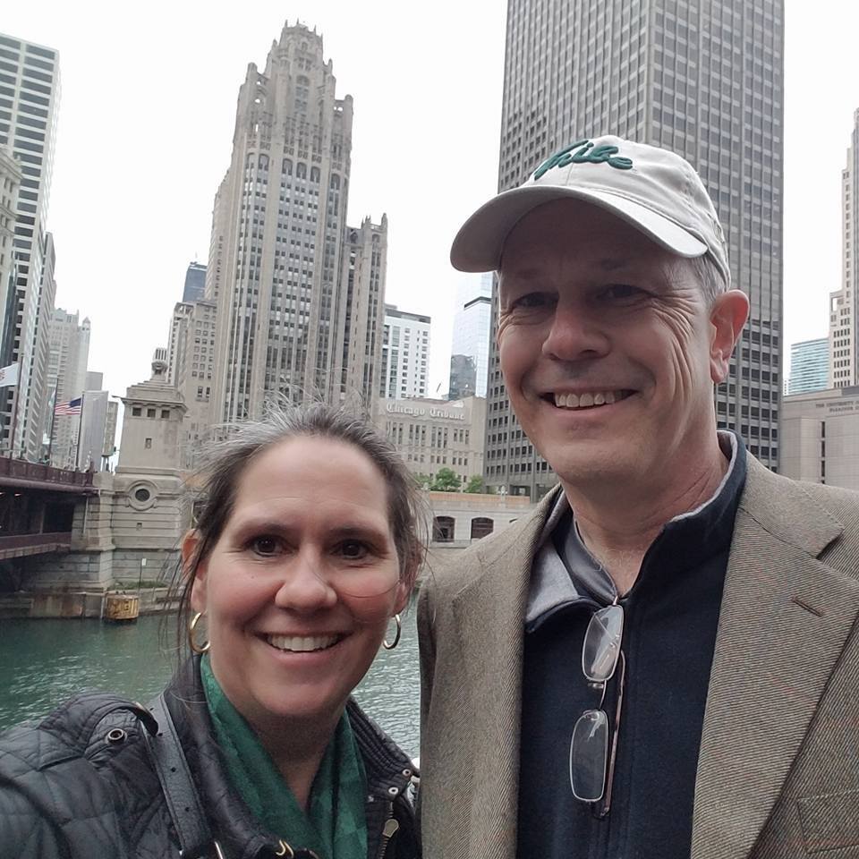 Mary and Kevin Phillips at William & Mary Weekend in Chicago