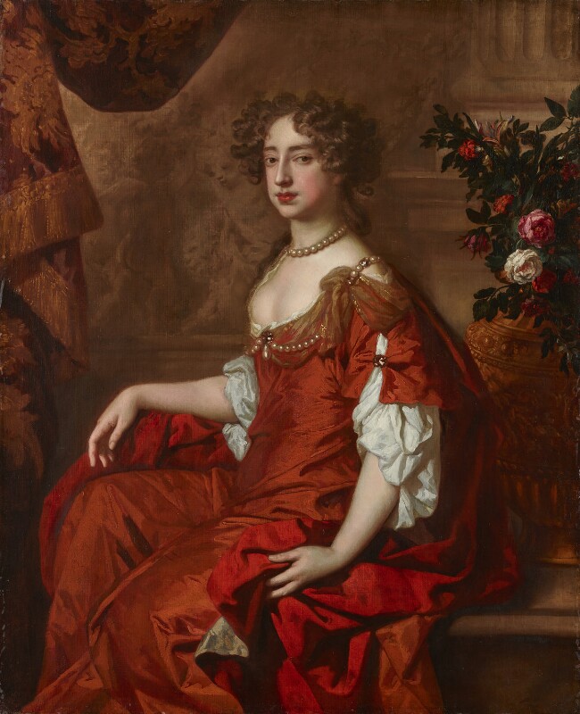 Portrait of Queen Mary II by Sir Peter Lely, 1677