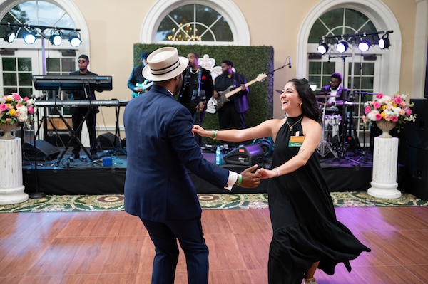 Photo of man and woman dancing