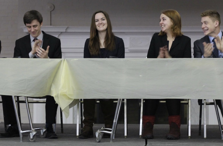 Taylor Cilke participates in Model UN