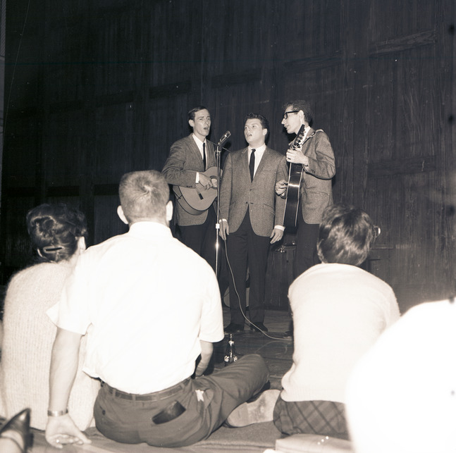 The Journeymen performing at William & Mary on May 11,1963