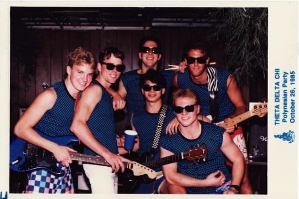 N'est Pas in 1985 at a Theta Delta Chi party