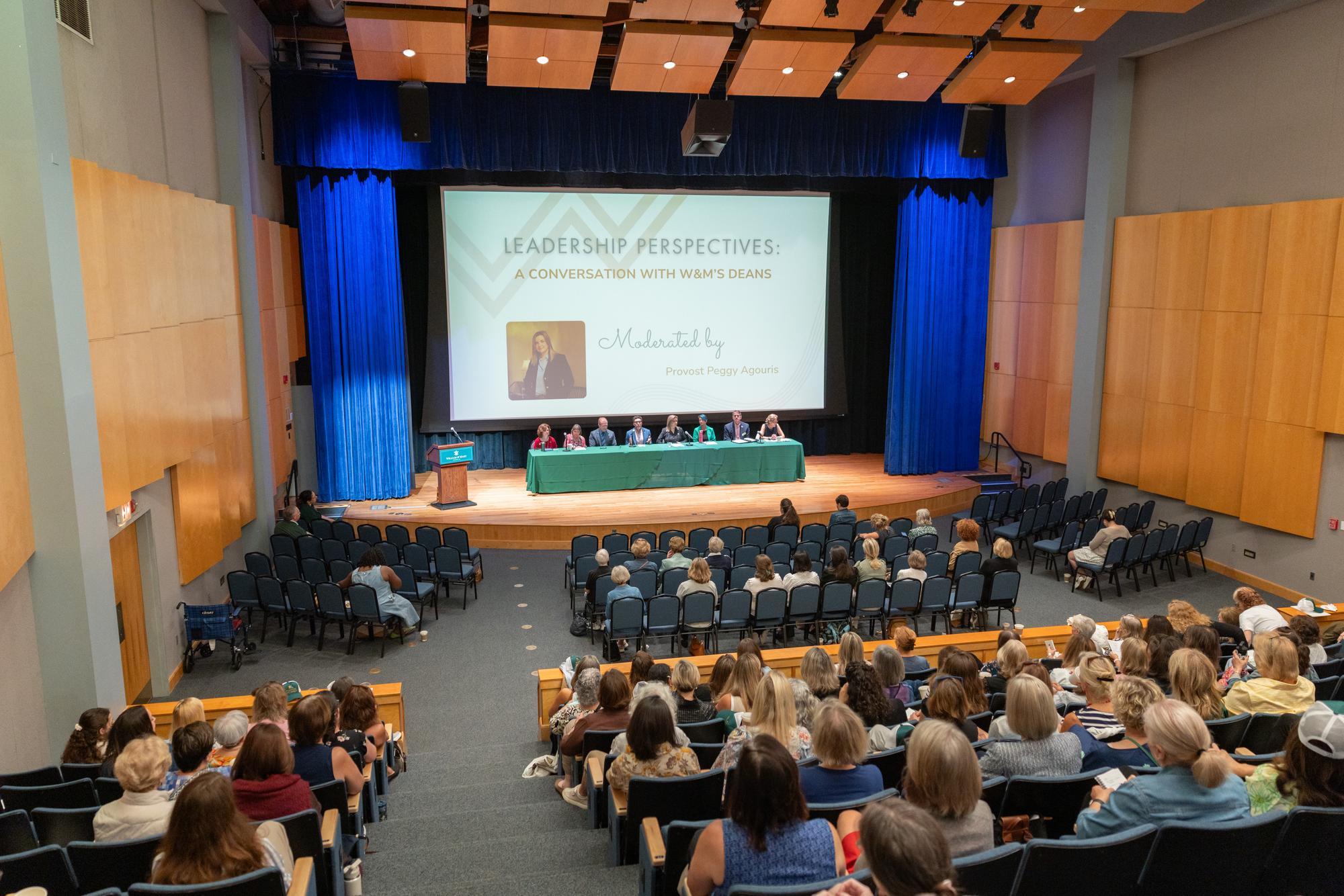 Women's Weekend deans panel