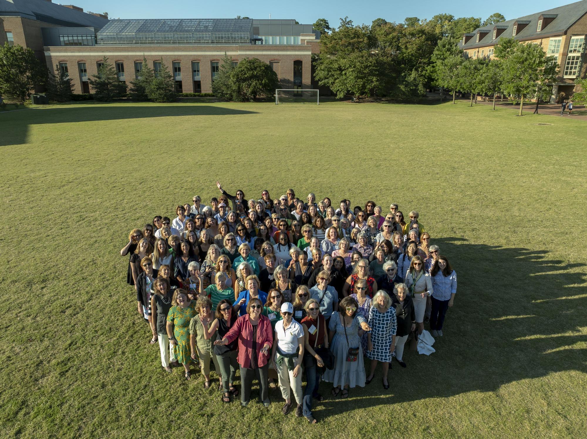 Women's Weekend 2025 aerial photo