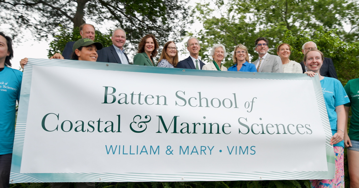 Science for Solutions | Announcing the Batten School of Coastal & Marine Sciences