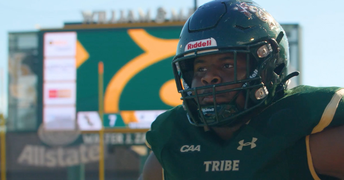 Zyquan Bessant - from W&M Football walk-on to scholarship recipient and team captain
